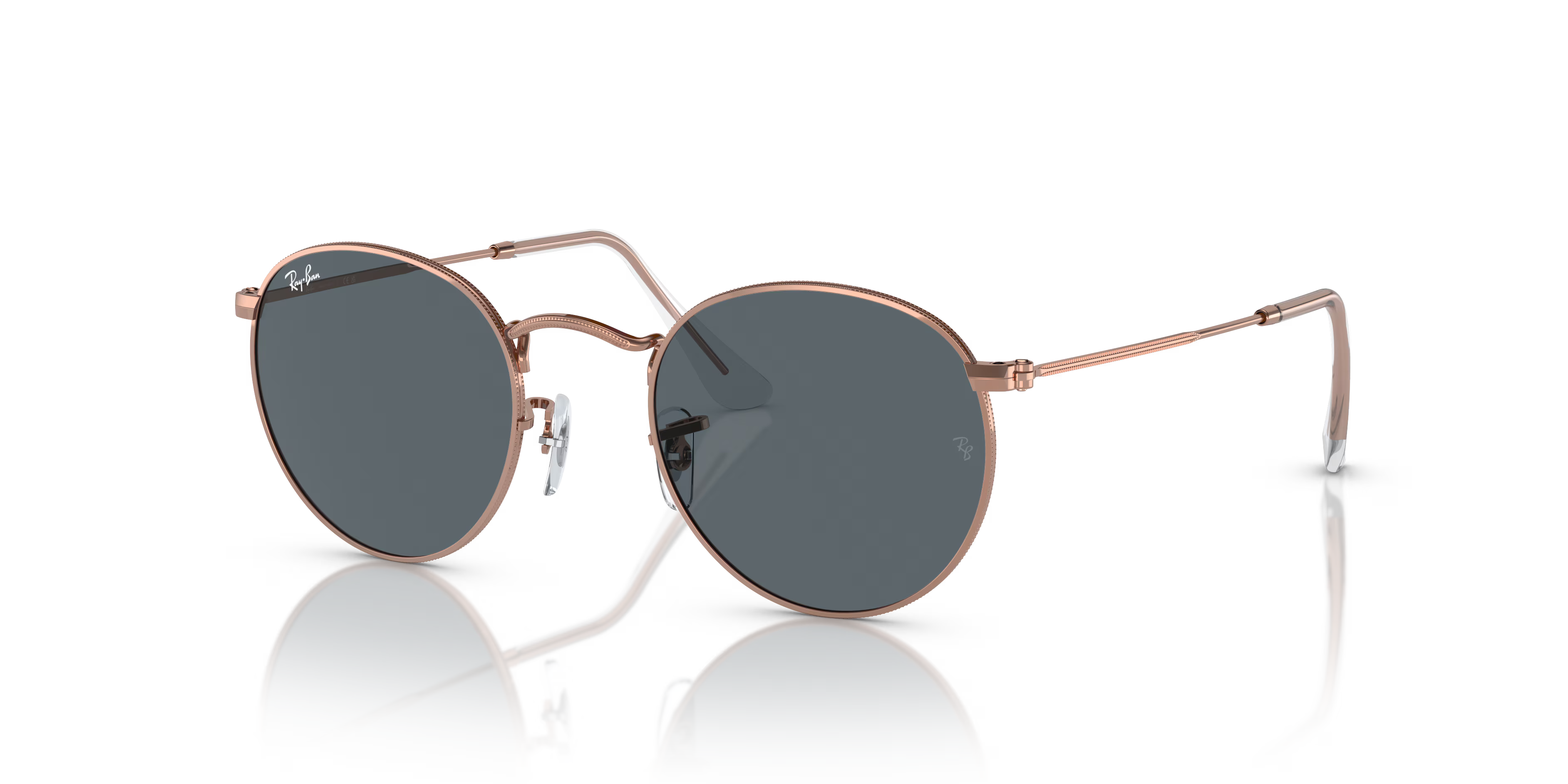 ROUND METAL ROSE GOLD